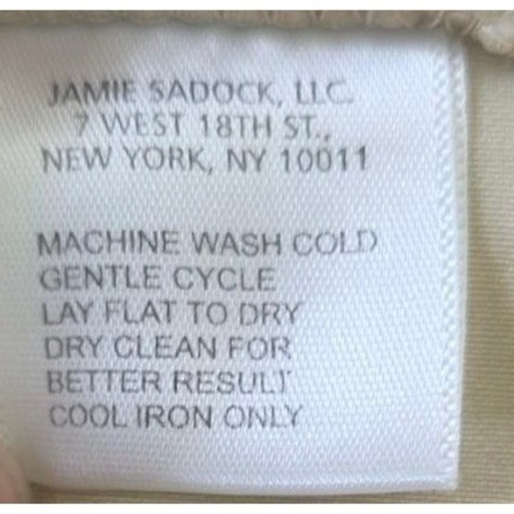 Jamie Sadock Womens Tan Khaki Golf Capri Pants Zipper Pockets Size 14 11331 - Picture 8 of 9